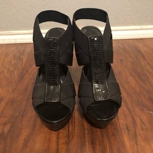 Gorgeous Black Jessica. Simpson Heels